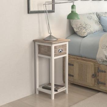 VidaXL Table de chevet / meuble pour téléphone ave