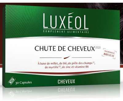 Luxéol Cheveux Chute de Cheveux 30 capsules