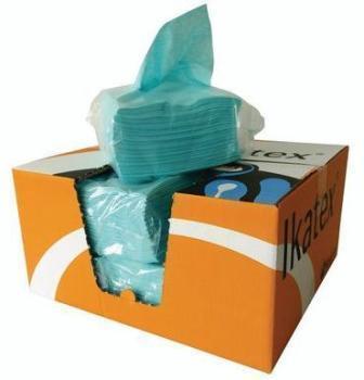 Chiffon non-tissé Ikatex - Boîte distributrice de sachets Chiffon non-tissé Ikatex -