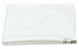 Micro-fibre tricot Luxe White 40 X 40 Cm