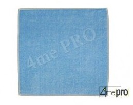 Microfibre carré-eponge 24 X 24 Cm Bleu