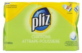 Chiffons attrape-poussière sans parfum