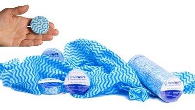 Serviette compacte et compressée toutes surfaces e