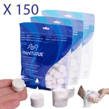 Rince doigts en pastille déshydratée, oshibori de