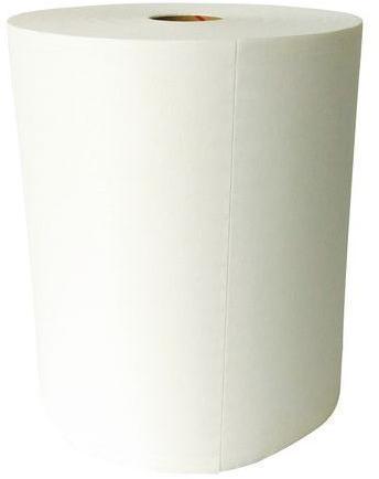 Bobine chiffons non-tissé blanc 1 pli - Ikatex Bobine chiffons non-tissé