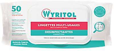 Lingettes désinfectantes Wyritol usage multiple Blanc Lingettes désinfectantes Wyritol