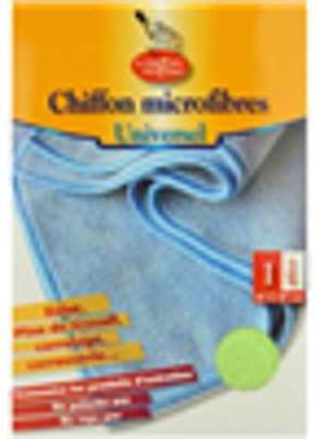 Chiffon microfibres Multiusage Jaune, Ecodis, 40 x
