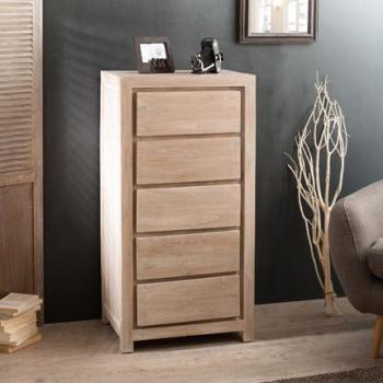 Chiffonnier moderne 5 tiroirs LINA