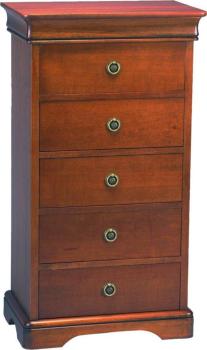 Chiffonnier BALZAC 5 tiroirs de style Louis Philippe Chiffonnier BALZAC 5 tiroirs