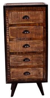 Chiffonnier 5 tiroirs - RONI - L 50 x l 35 x H 110