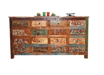 Chiffonnier design FELIZES en bois de manguier recyclé Chiffonnier design FELIZES