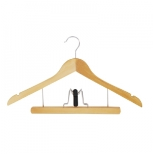 Cintre en bois pour costumes - 44 cm