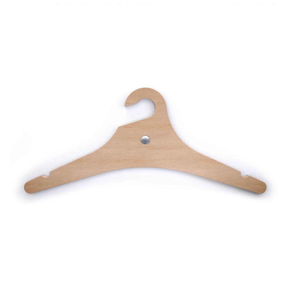 The Sparrow - Cintre pour elle set de 3 - cèdre mat The Sparrow - Cintre pour