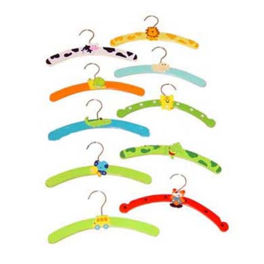 BIECO Cintre en bois coloré