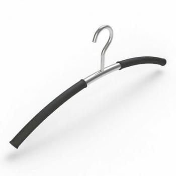 Cintre ELEGANT cuir noir Cintre ELEGANT cuir noir