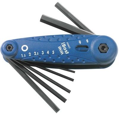 Combi 8 clés mâles métriques BOST - 888620