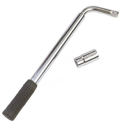 Clé démonte roues télescopique