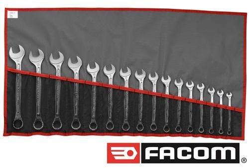 Jeu de 16 clés mixtes métriques en trousse FACOM