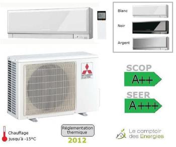Climatiseur monosplit Mitsubishi MSZ-EF 3.2 kW