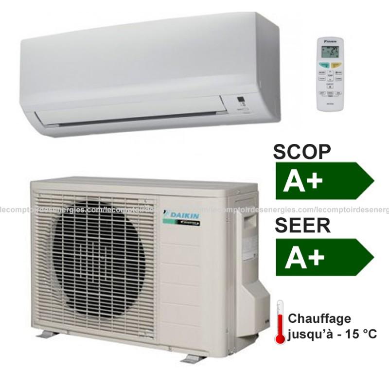 Climatiseur monosplit 2.8 Kw Daikin gamme Confort