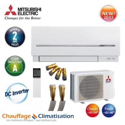 Climatiseur Prêt à poser inverter Mitsubishi MSZ-S