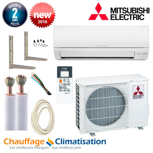 Pack Climatiseur à faire poser Mural Mitsubishi MS