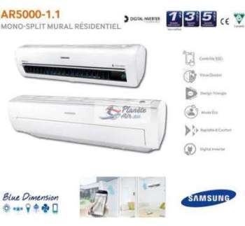 SAMSUNG Unité int mural 2,5kW AR09HSFSBWKNET pour