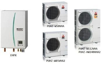 MITSUBISHI Ecodan MITSUBISHI ECODAN Hydrobox - Version MITSUBISHI Ecodan MITSUBISHI