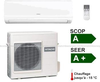 Climatiseur monosplit Hitachi Summit DC inverter 2 Climatiseur monosplit Hitachi