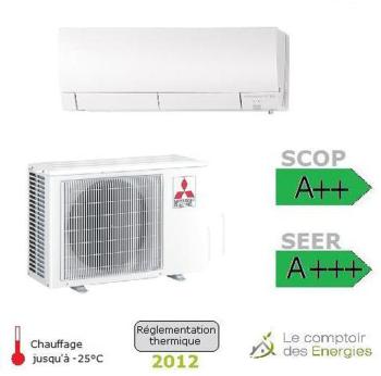 Climatiseur monosplit Mitsubishi MSZ-FH 3.2 Kw