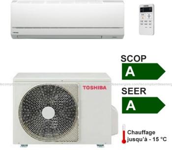 Climatiseur monosplit Toshiba Avant 2.5 Kw
