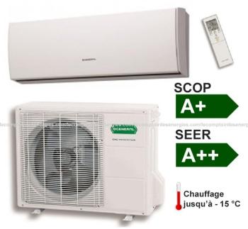 Climatiseur monosplit Fujitsu/Général 4 Kw SLIDE