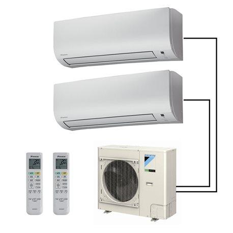 DAIKIN FTX25KV + FTX35KV + 2MXS50H