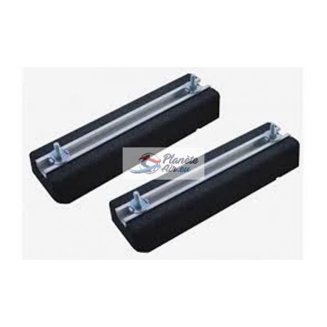 Support climatiseur rubber foot anti bruit 600mm