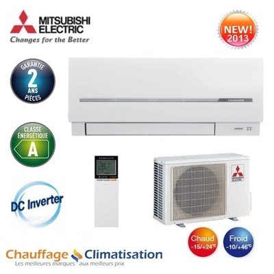 Climatiseur inverter Mitsubishi MSZ-SF25VE