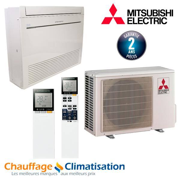 Climatisation Console Double Flux Mitsubishi MFZ-K