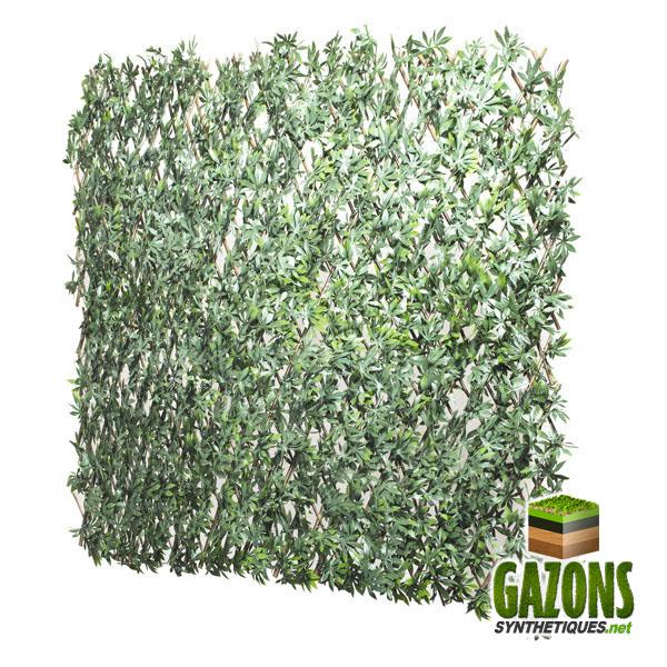 Treillis Extensible Feuilles de Vigne Vierge Verte