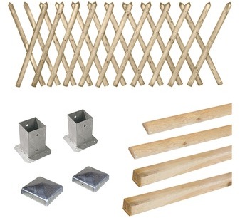 Kit clôture Prunus 80 à fixer