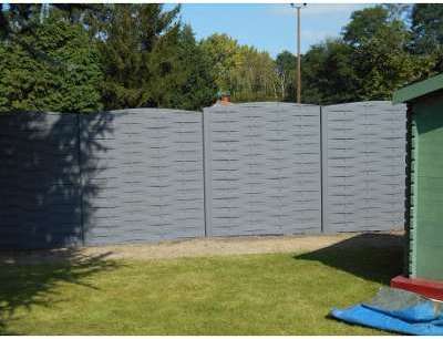 Lasure teintée pour clôture béton Couleur - Bleu G