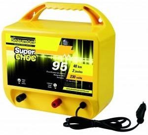 Poste sur secteur Superchoc 95 électrificateur de cloture Poste sur secteur Superchoc
