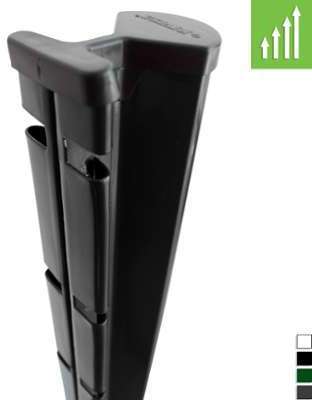 Poteau Pro pour grillage rigide Poteau Pro pour grillage rigide