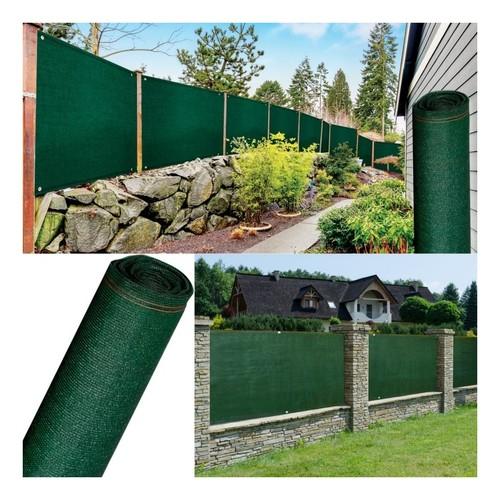 Brise vue renforcé 1,5 x 10 m vert 220 gr/m² luxe