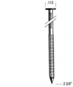 RH28R70G50 Pointe annelée galva - L. 70 mm - Boîte
