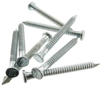Pointes annelées électrozinguées SIMPSON - Ø 4 x 7
