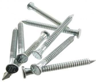 Pointe annelée inox diamètre 2 5 mm longueur 60 mm Pointe annelée inox diamètre