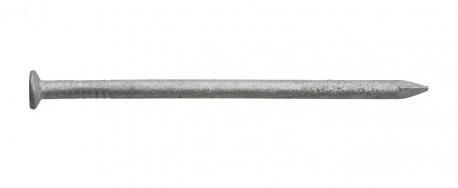 Pointe tête plate galva 3.1 X 80 mm Boite de 1 kg