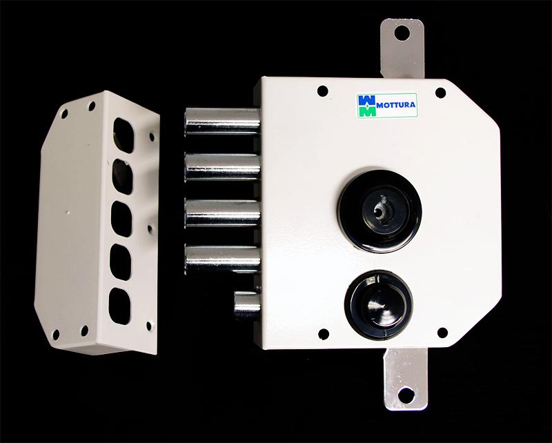 Serrure Mottura 630 Gauche a2p* Blanche