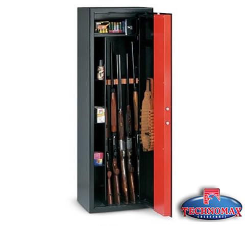 Armoire à fusils TECHNOMAX T-505 Serrure à clé