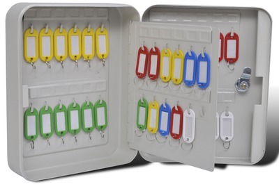 VidaXL Boîte à clés avec 48 étiquettes