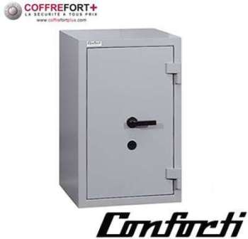 Coffre fort blindé - Serrure à clé et combinaison